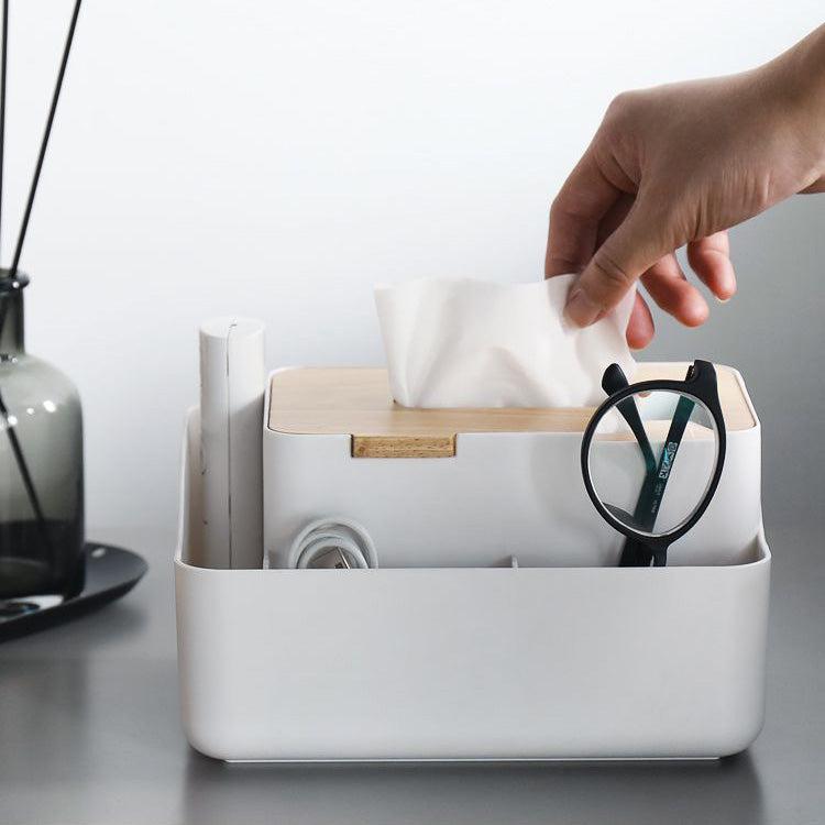 4 Compartment Cosmetic Organizer - Travel Makeup Storage Case for Vanity, Bathroom & On-The-Go | Soko Store