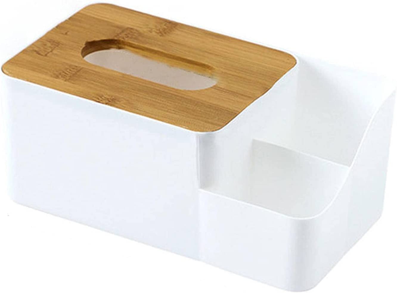 Wooden Tissue Box Holder - Decorative Napkin Dispenser for Car, Baby Wipes & Kleenex | Home & Office Organizer with Wood Case Cover (Color C) - Perfect for Living Room, Nursery & Vehicle Storage