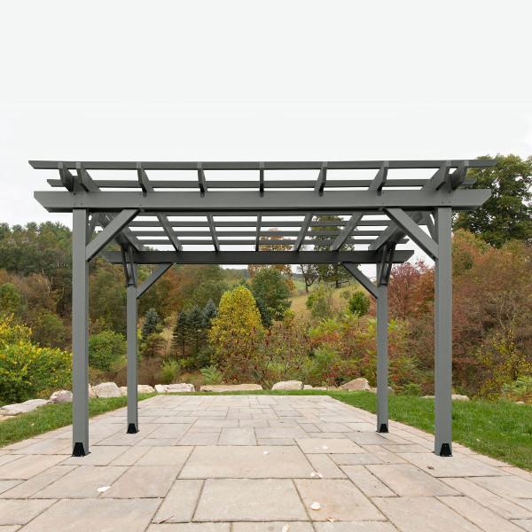 12' x 12' Outdoor Wooden Pergola with Canopy - Patio Garden Gazebo for Backyard, Deck, and Poolside Relaxation