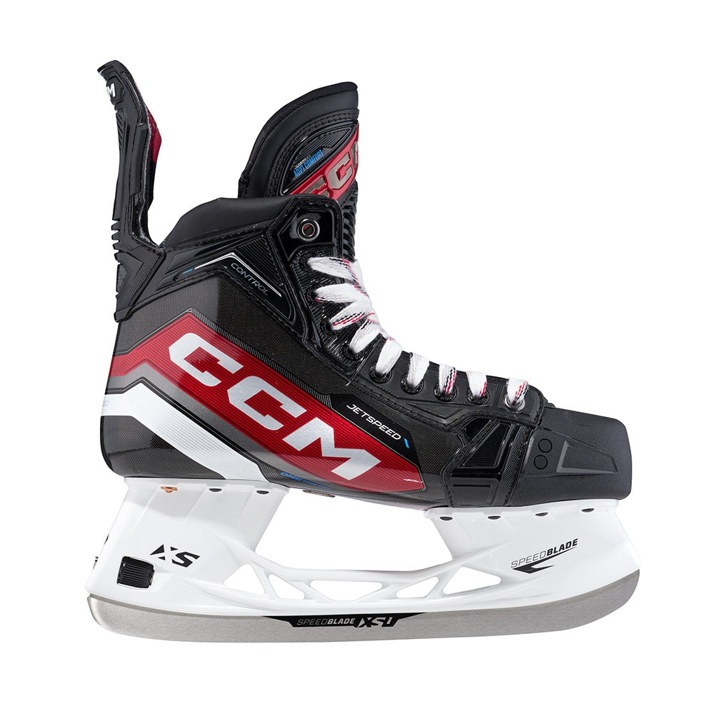 CCM Jetspeed Control 2023 Senior Ice Hockey Skates - Professional Performance Skates for Men & Women - Perfect for Competitive Play & Training on Ice Rinks