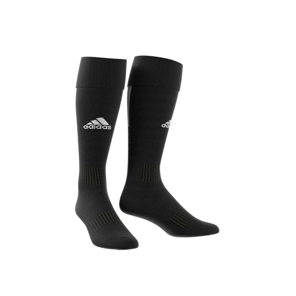 Adidas Santos 18 Soccer Socks - Black & White Football Crew Socks for Men & Women - Perfect for Training, Matches & Sports Performance