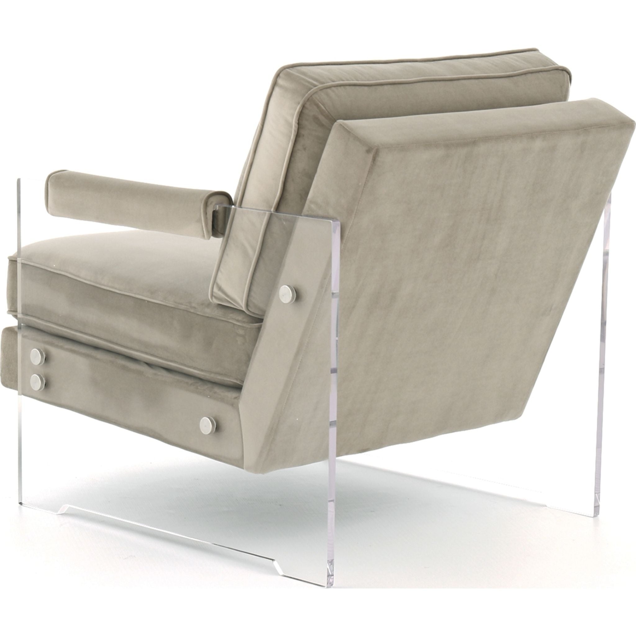 Avonley Modern Accent Chair in Taupe - Stylish Living Room Seating for Home Decor & Relaxation