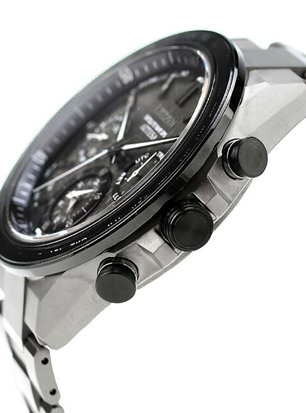 CITIZEN ATTESA Super Titanium™ Satellite Timekeeping Watch CC4058-67X - Japanese Made JDM - Luxury Men's Chronograph for Business & Travel