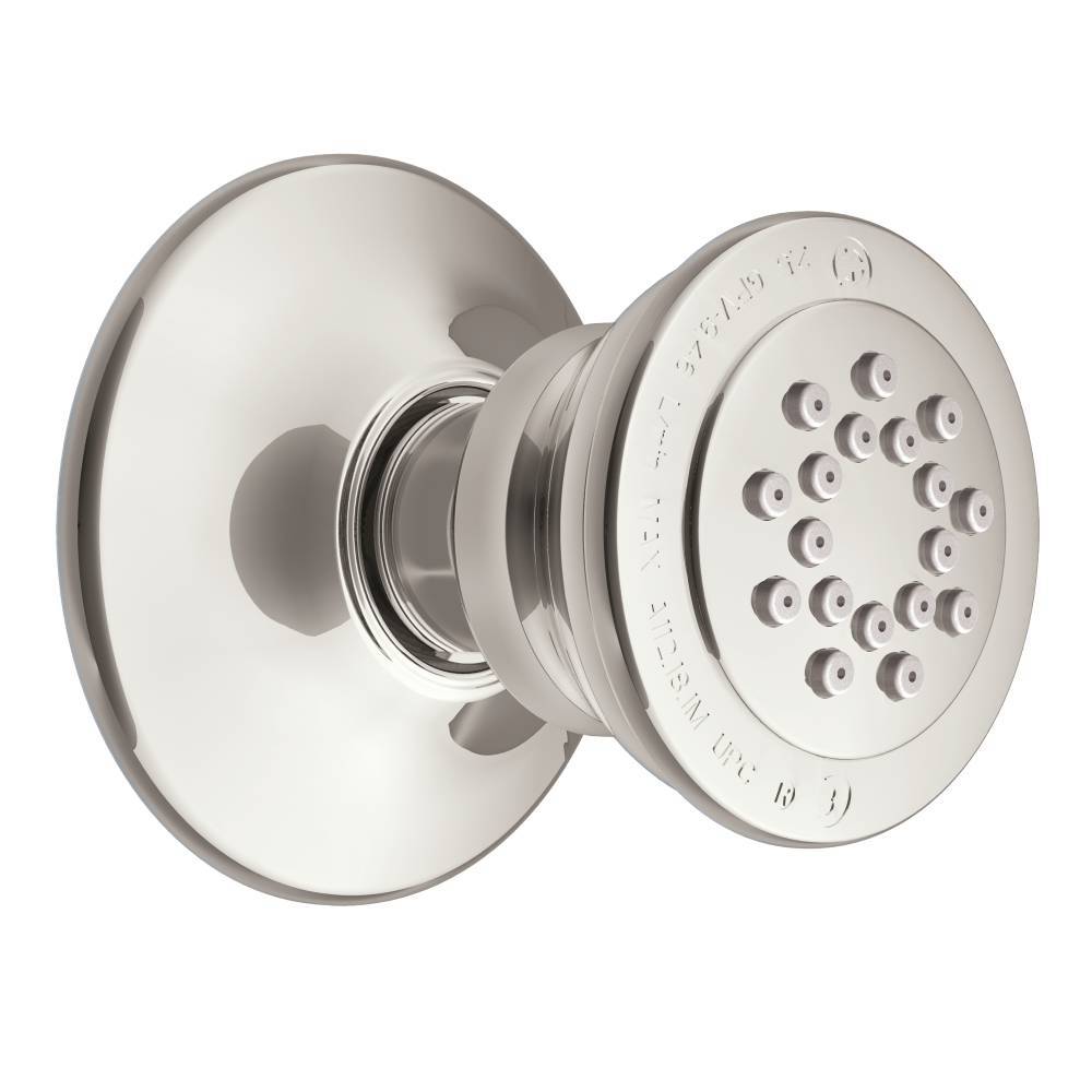 Moen A501NL 1-Function Polished Nickel Body Spray - Perfect for Shower, Bathroom, and Spa Relaxation