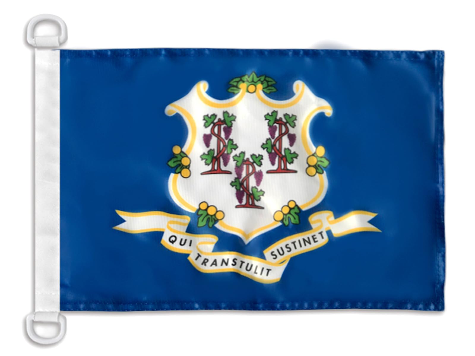 Connecticut Nautical Flag 12x18 inch - Boat & Marine Banner for Decor