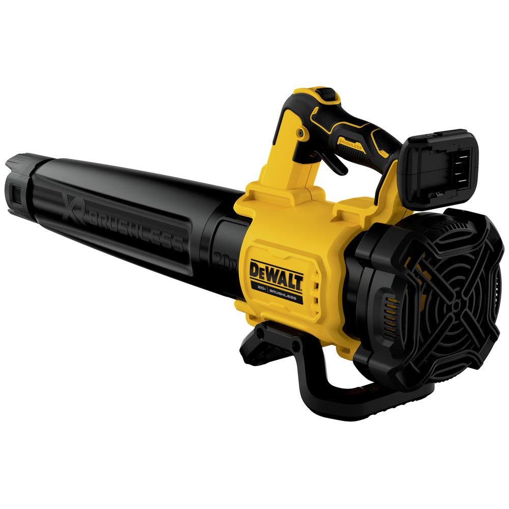 DEWALT 20V MAX* XR Cordless Leaf Blower - 125 MPH, 450 CFM, Handheld, Battery & Charger Not Included (DCBL722B) - Perfect for Yard Cleanup, Driveway Clearing & Outdoor Maintenance