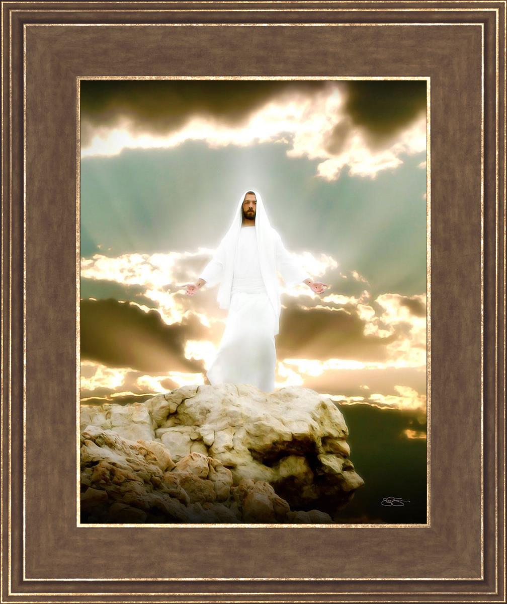 Behold My Beloved Son - Inspirational Christian Wall Art for Home & Church Decor | Perfect for Living Room, Bedroom & Gift Giving