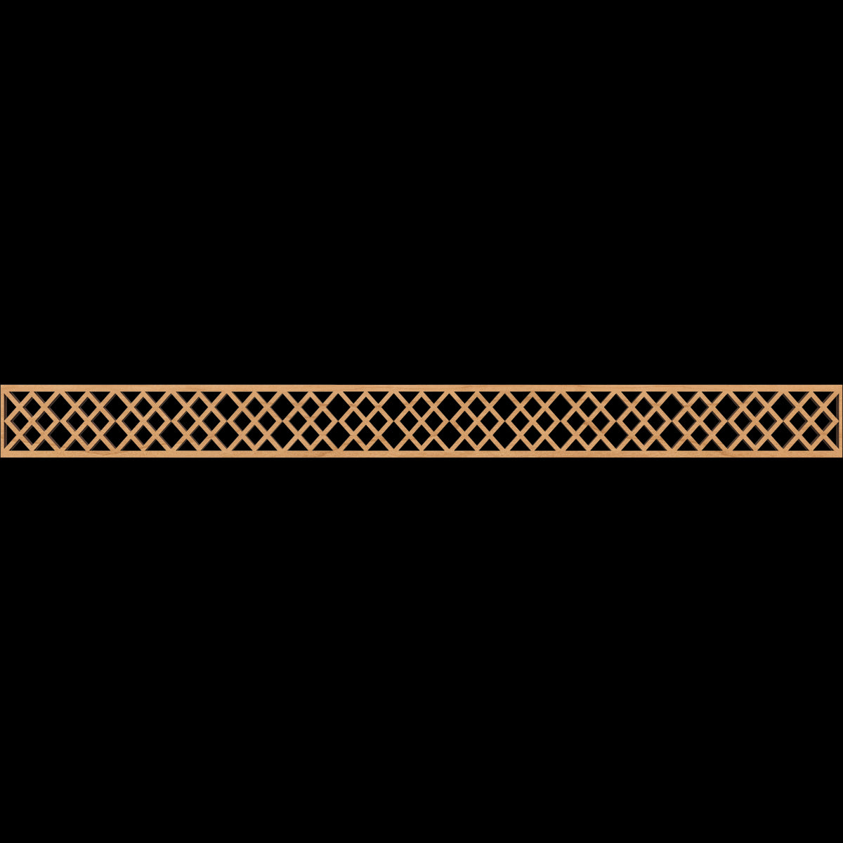 Hadley Fretwork Moulding - Decorative Wood Trim for Home & Furniture DIY Projects - Perfect for Cabinets, Doors, and Wall Accents