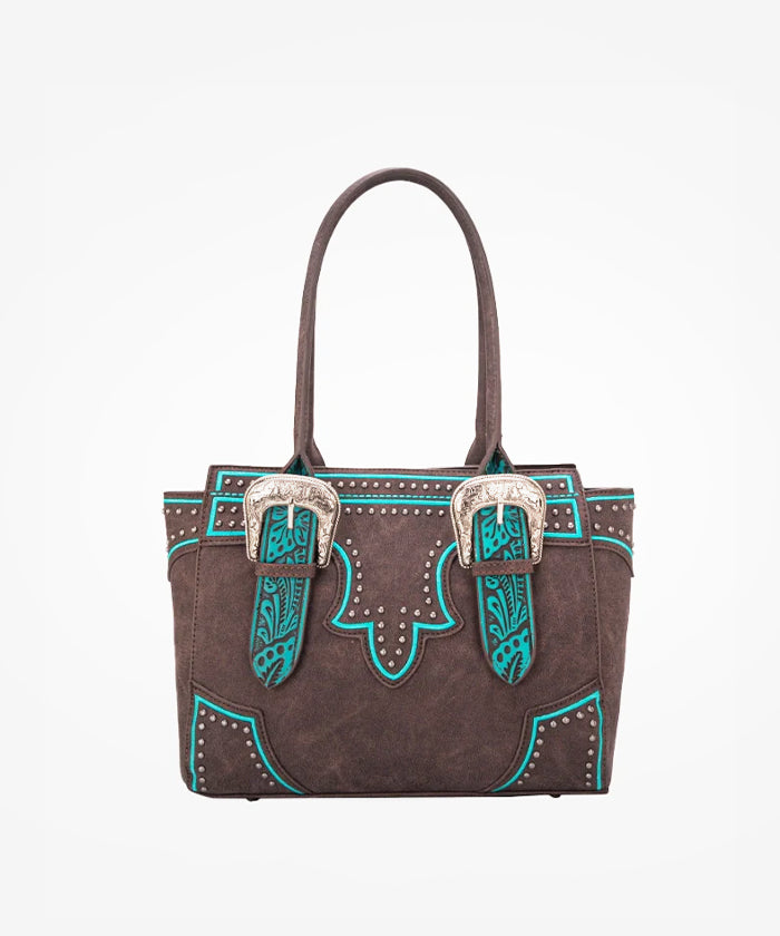Montana West Concealed Carry Tote Bag for Women - Stylish CCW Purse with Hidden Gun Pocket - Perfect for Everyday Carry, Travel & Self Defense
