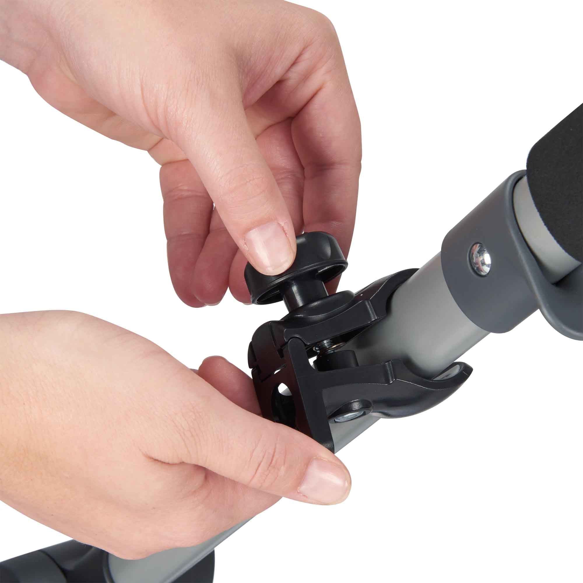 Evenflo Universal Car Seat Cup Holder - Compatible with Most Strollers & High Chairs - Spill-Proof Design for On-the-Go Parents - Perfect for Coffee, Juice & Baby Bottles