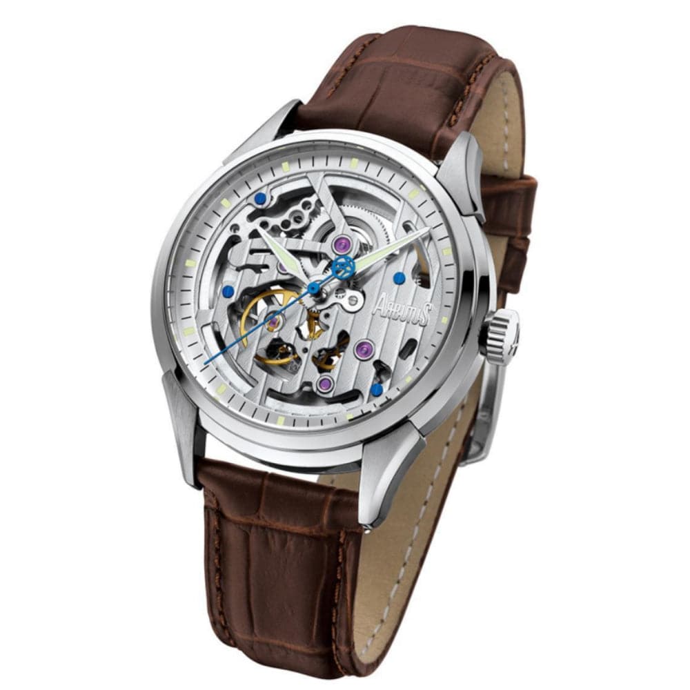 ARBUTUS AR1801SWF Men's Analog Stainless Steel Waterproof Wristwatch - Perfect for Business, Casual Wear & Outdoor Activities