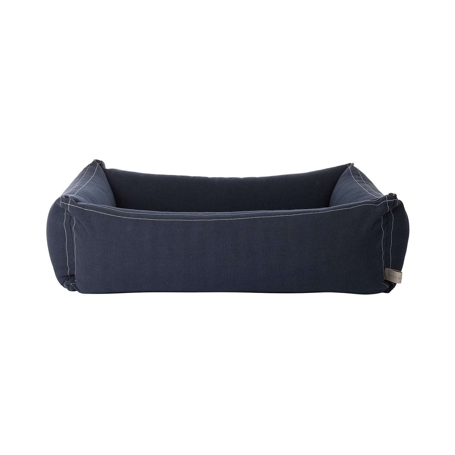 Premium Classic Dog Bed - Navy Blue Orthopedic Pet Bed for Medium & Large Dogs - Comfortable & Supportive for Joint Pain Relief - Perfect for Home, Crate, or Kennel Use