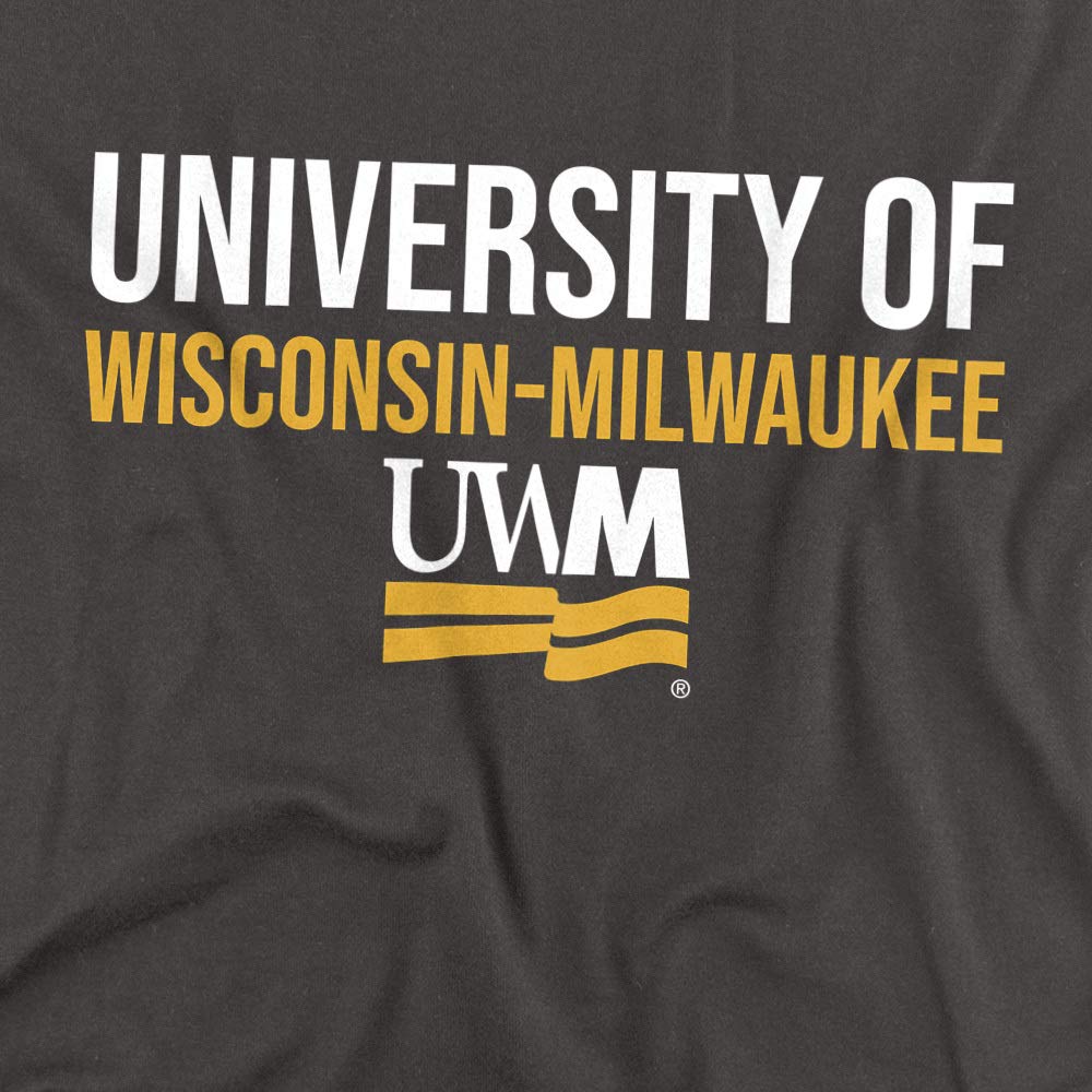 Official University of Wisconsin-Milwaukee Stacked Women's T-Shirt | Comfortable Cotton UWM Apparel for Campus, Gameday & Alumni Events