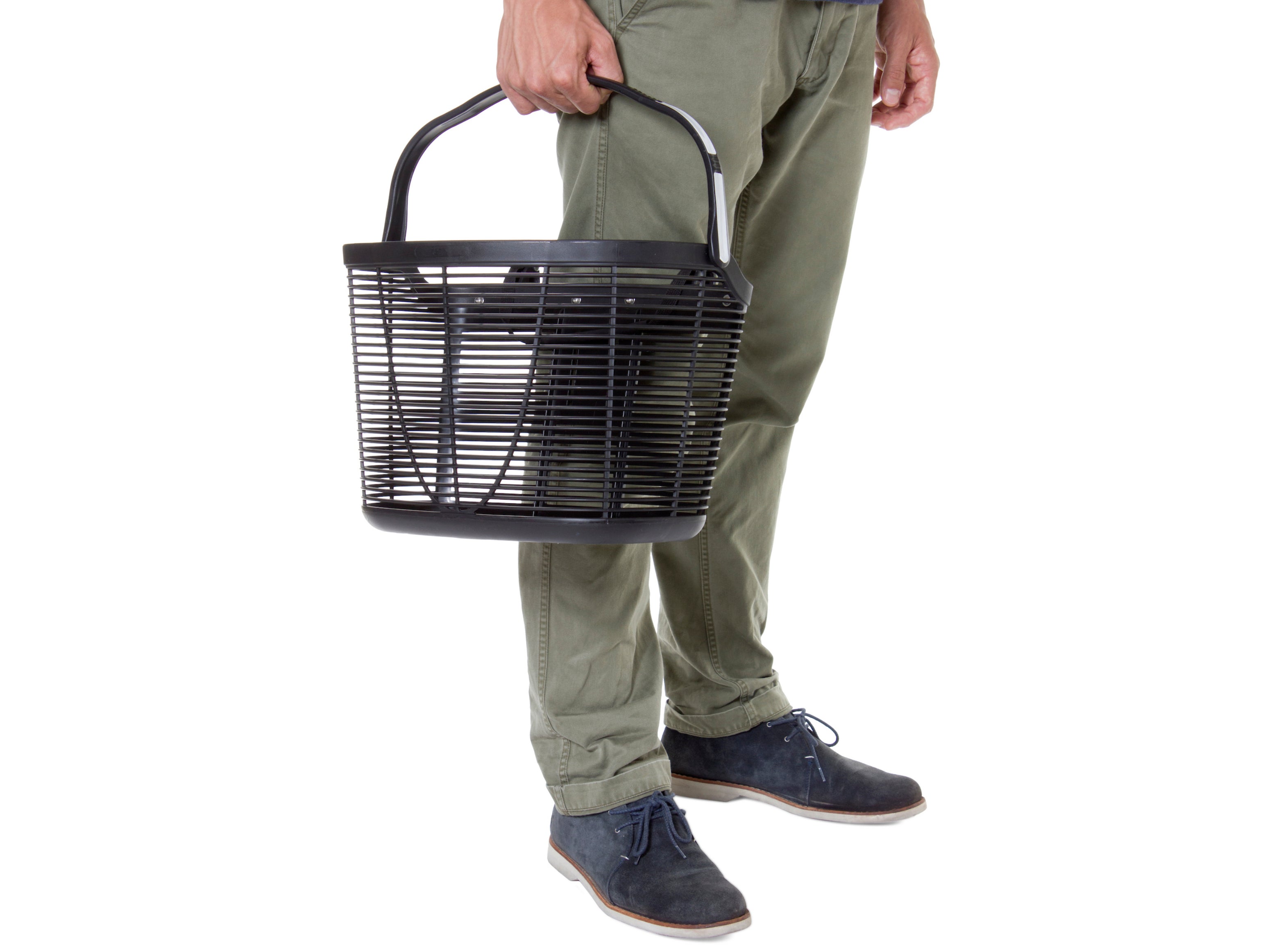 Tern Kontti Bike Basket - Durable Front or Rear Bicycle Cargo Basket for Commuting, Shopping & Outdoor Adventures