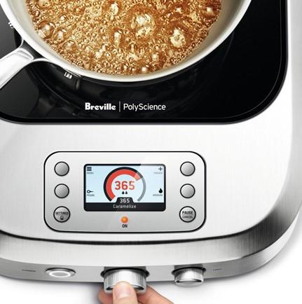 Breville PolyScience Control Freak Induction Cooktop - Precision Temperature Control for Professional Chefs & Home Cooking - Perfect for Sous Vide, Searing, Simmering & More