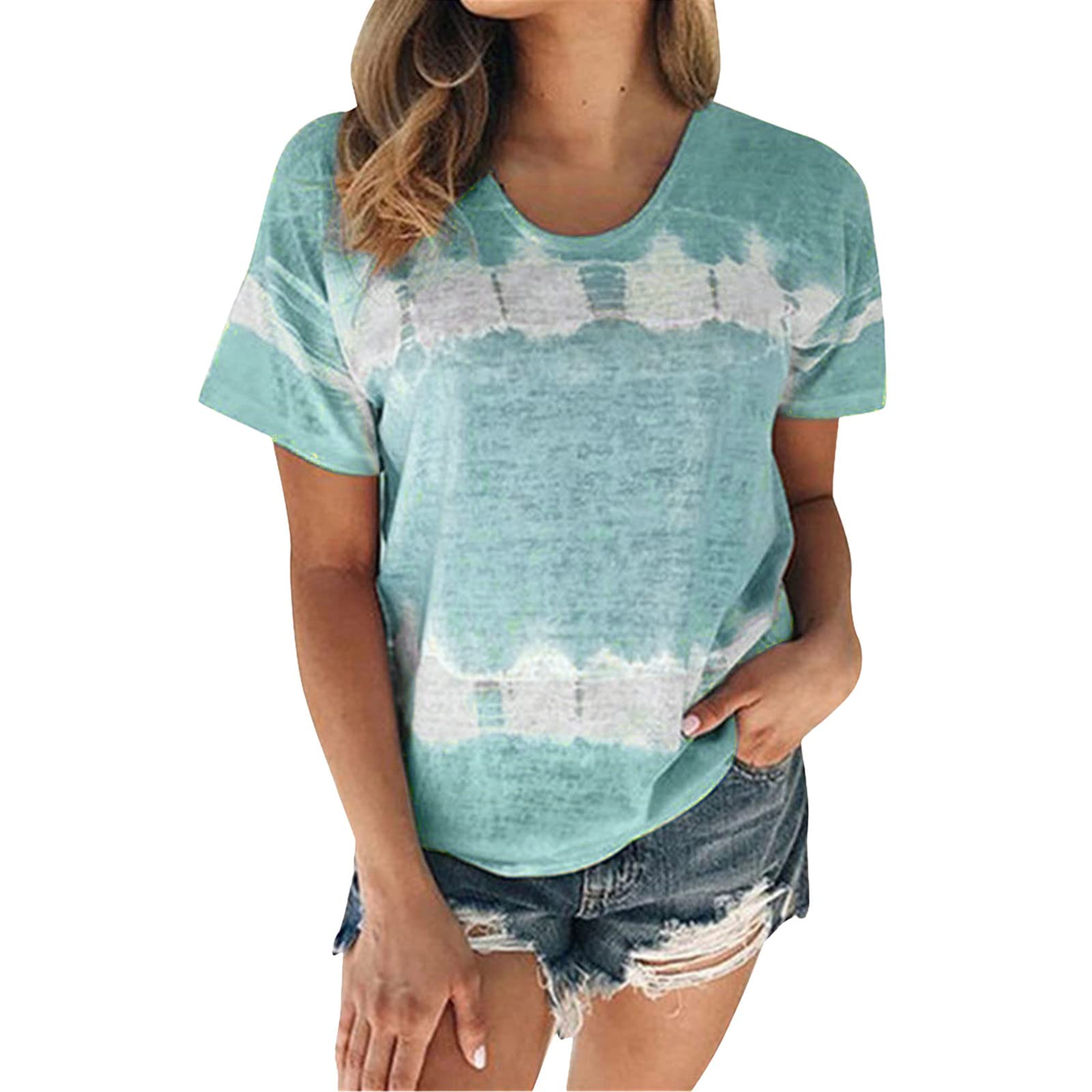 Trendy Plus Size Women's Short Sleeve T-Shirt - Soft Round Neck Oversized Pullover Top for Casual Wear | Lightweight & Comfortable for Everyday Outfits, Summer Fashion, and Lounge Wear
