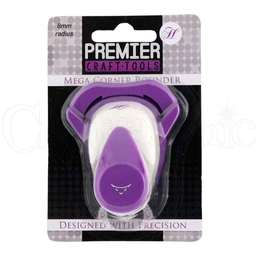 Hunkydory Premier Craft Tools Mega Corner Rounder PCT15 - Professional Scrapbooking & Card Making Tool for DIY Projects, Paper Crafts, and Photo Albums