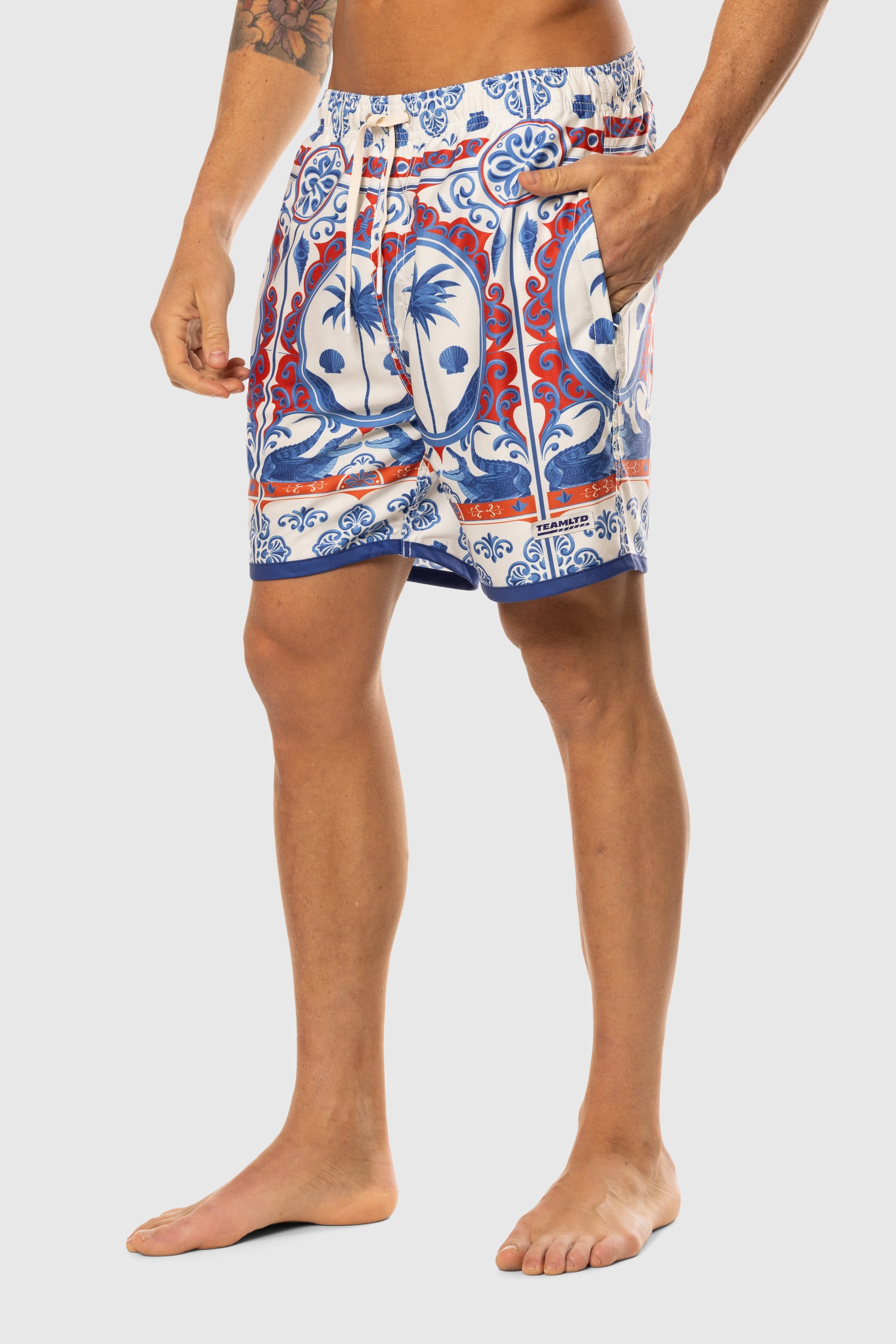 Men's Quick-Dry Swim Shorts 21 - Comfortable & Stylish Beachwear for Swimming, Surfing & Summer Activities