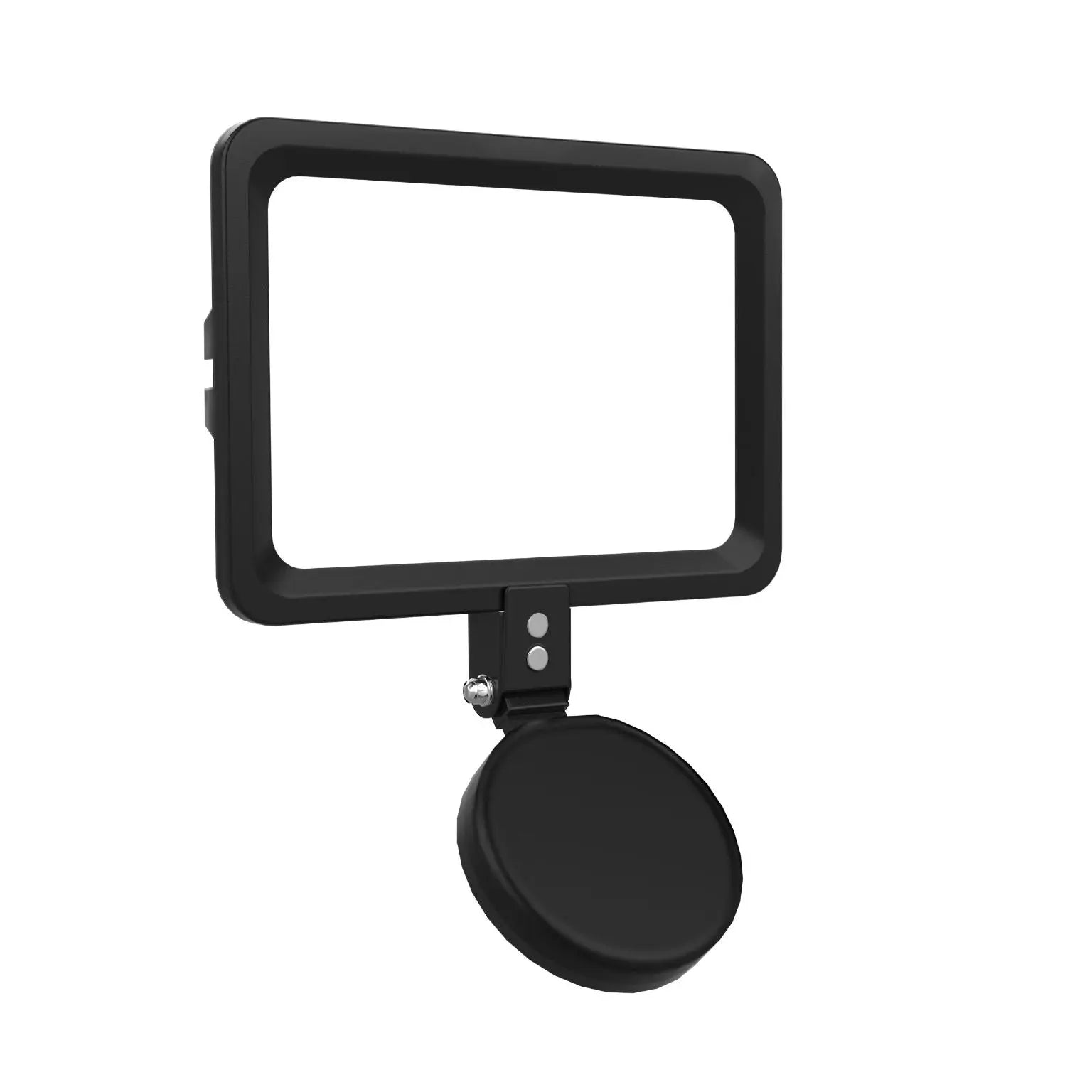 Magnetic LED Light Panel - 18W Dimmable Ring Light for Video Calls, Streaming & Photography - Perfect for Zoom Meetings, YouTube Videos & TikTok Live (Black)