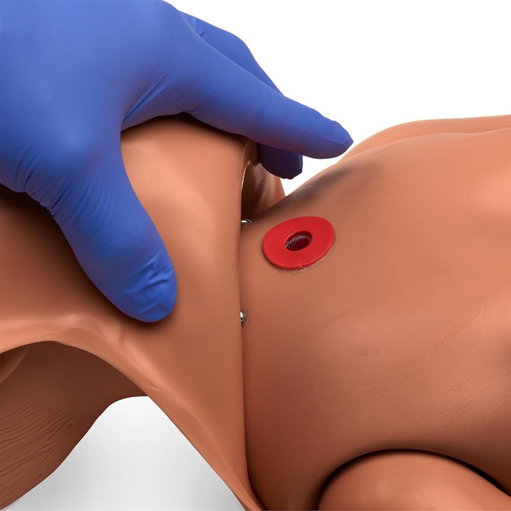 1 Year Mike® and Michelle® Pediatric Simulator with Realistic Features - Perfect for Medical Training, Nursing Education & CPR Certification Classes