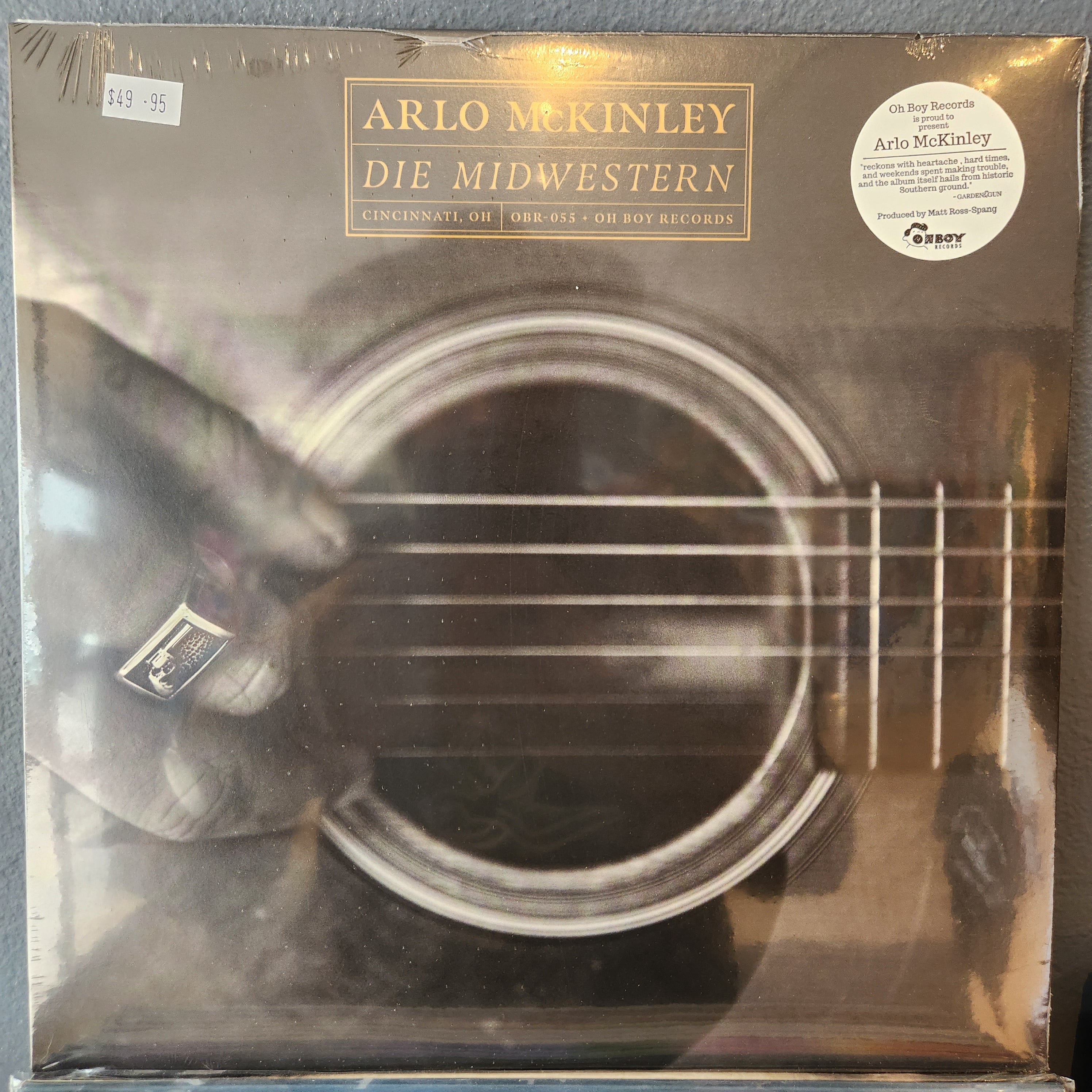 Arlo McKinley Die Midwestern Vinyl LP - Limited Edition Country Music Album for Collectors & Audiophiles | Perfect for Home Listening & Gifts