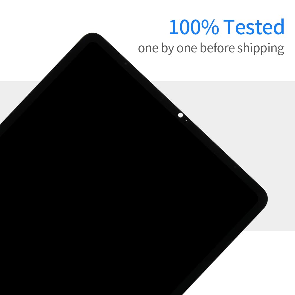 Original iPad Pro 12.9 5th Gen 2021 Screen Replacement Kit - Compatible with A2379 A2641 A2642 Models - LCD Display Touch Screen Digitizer Assembly with Tempered Glass & Repair Tools - Perfect for DIY Fixes, Cracked Screen Repair, and iPad Pro 12.9
