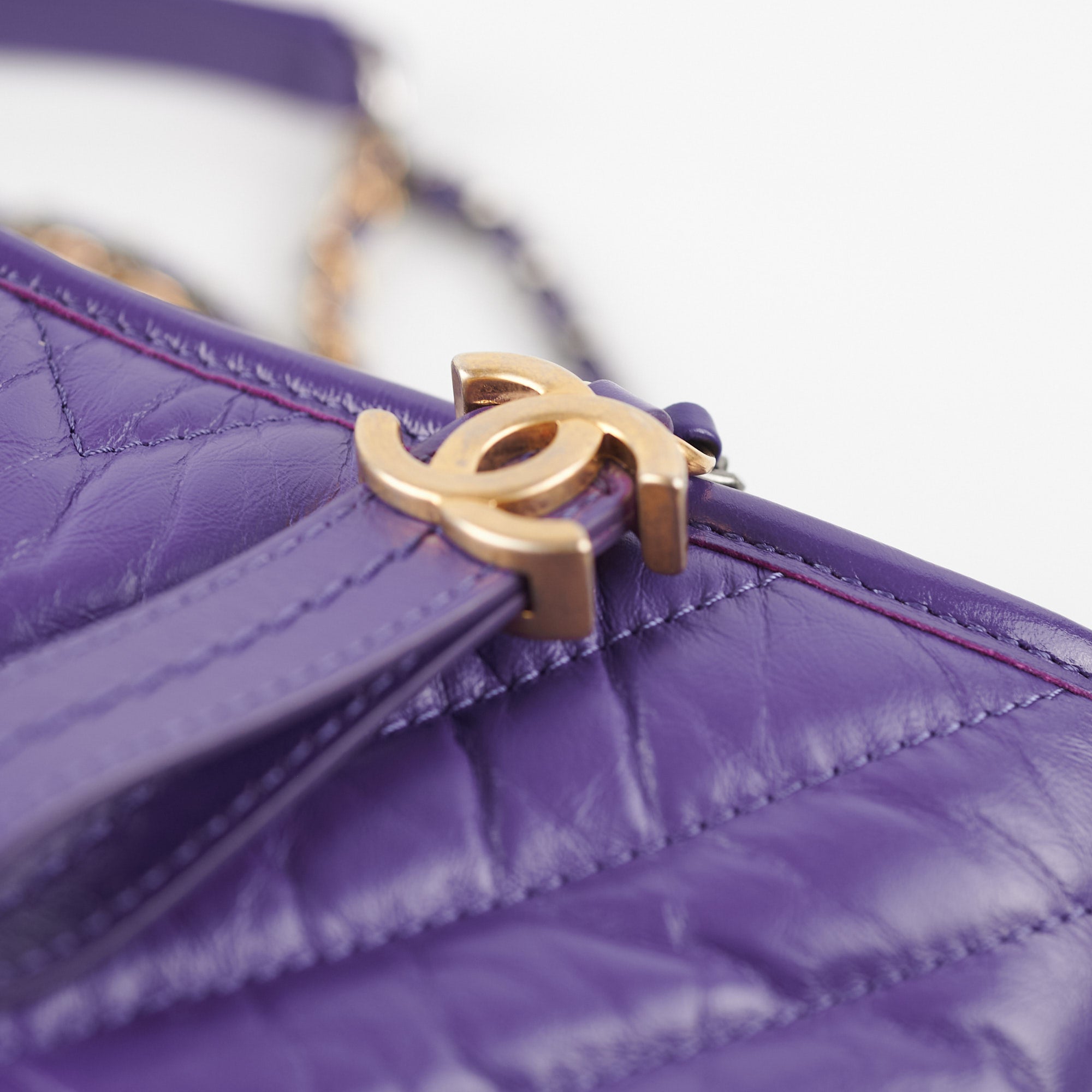 Chanel Small Gabrielle Bag in Purple - Luxury Designer Crossbody Purse for Women | Perfect for Evening Events, Parties & Special Occasions