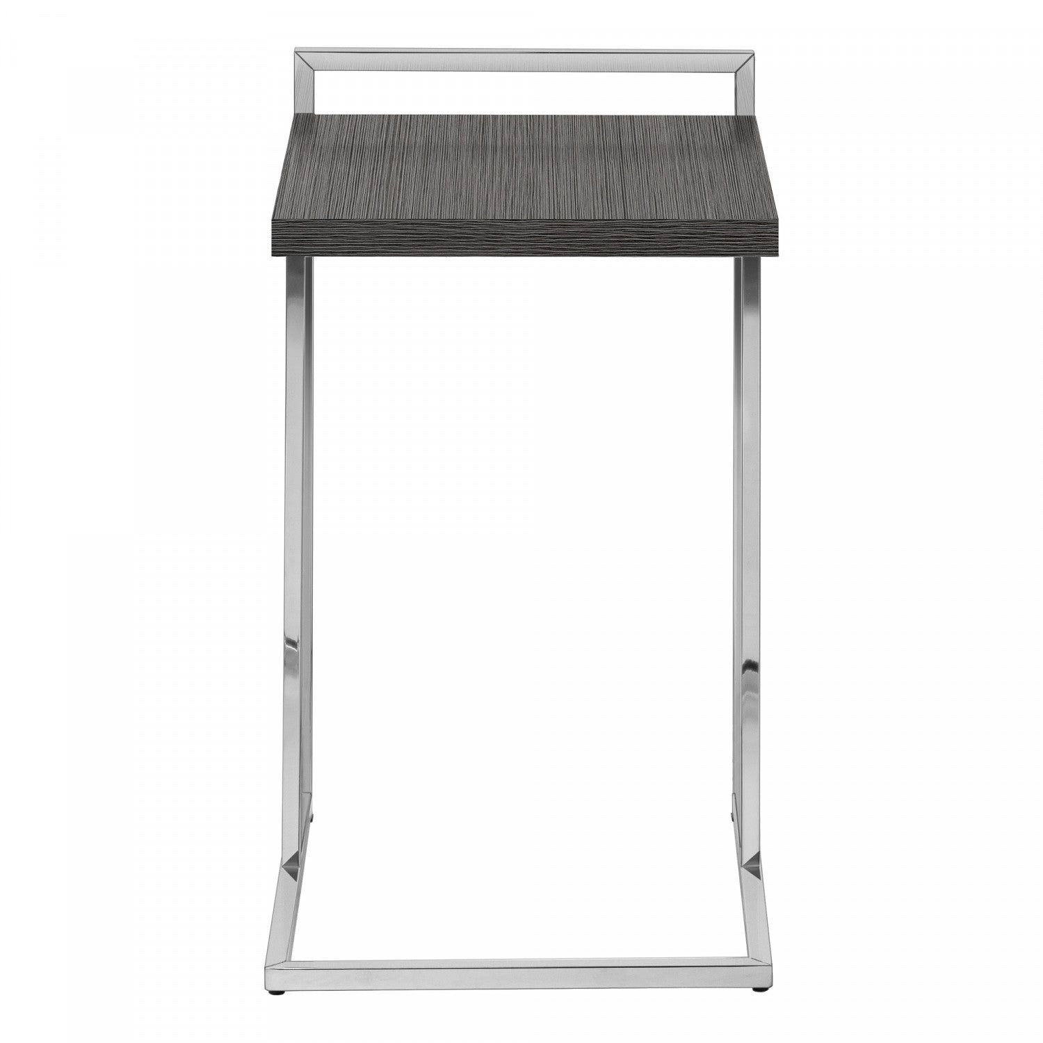 Stylish Grey Cedar Side Table - Rustic Wood End Table for Living Room, Bedroom, or Patio Decor