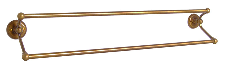 Double Towel Rail Haga Bronze - Stylish Bathroom Storage for Towels & Robes