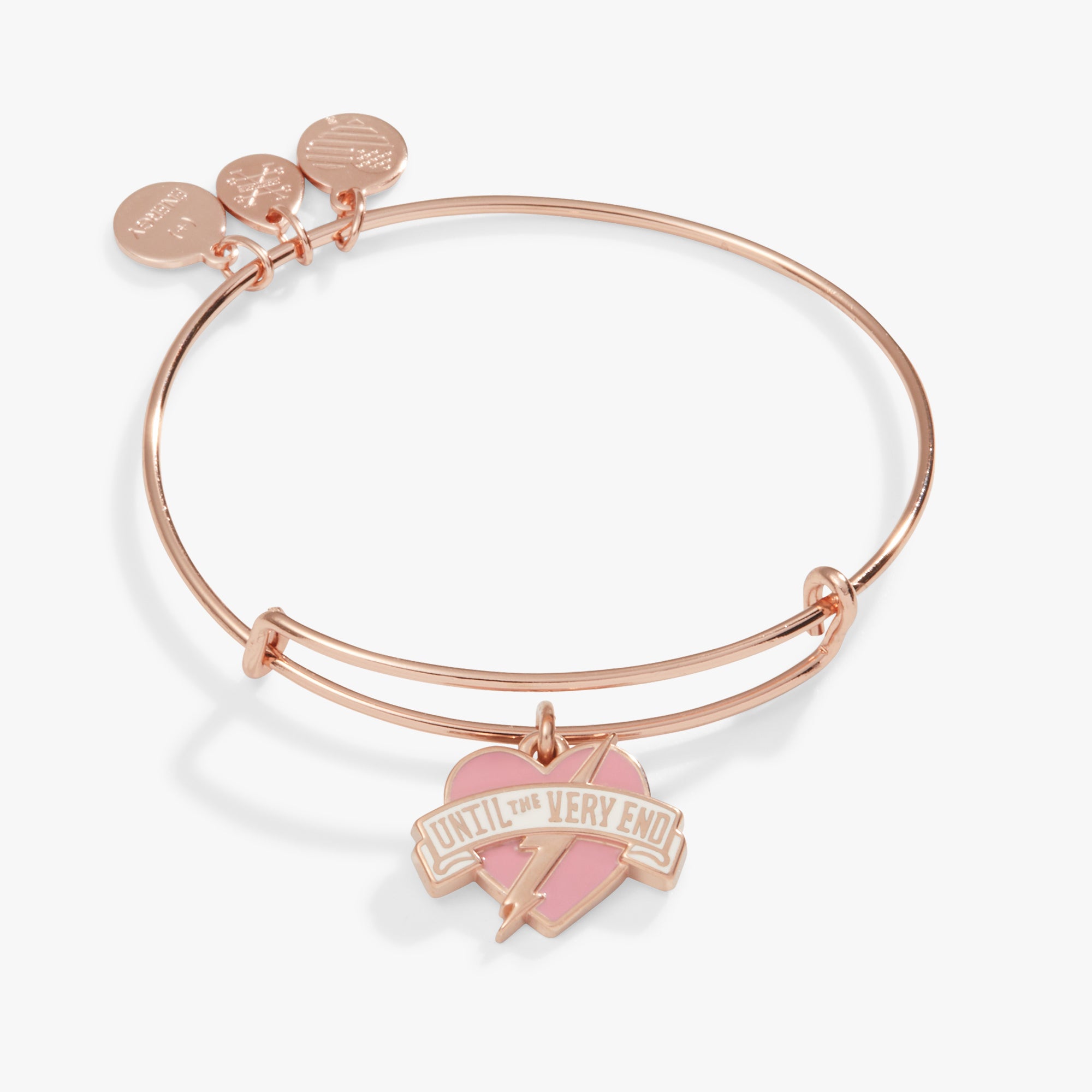 Harry Potter 'Until The Very End' Charm Bangle - Official Wizarding World Jewelry for Fans, Gift for Potterheads - Perfect for Cosplay, Collecting & Daily Wear