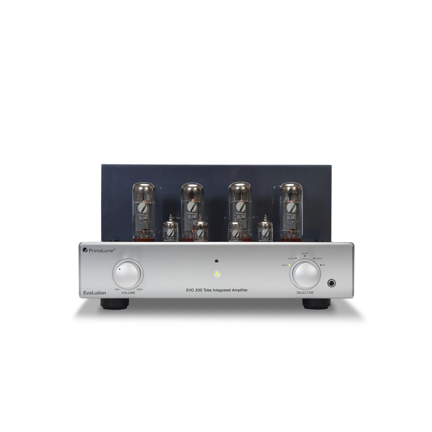 PrimaLuna EVO 200 Integrated Tube Amplifier - High-End Vacuum Tube Stereo Amp for Audiophiles | Perfect for Home Theater & Music Listening Rooms