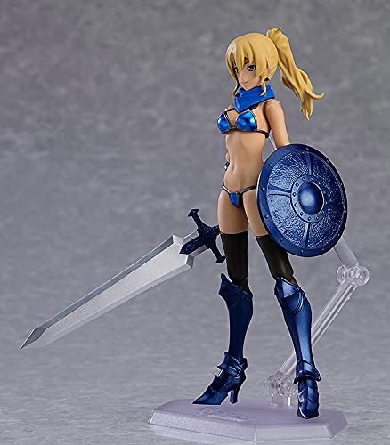 Max Factory Figma Bikini Armor Makoto Veteran Fighter Ver. Action Figure - Collectible Anime Model for Display & Cosplay Inspiration | Perfect for Anime Fans & Figure Collectors