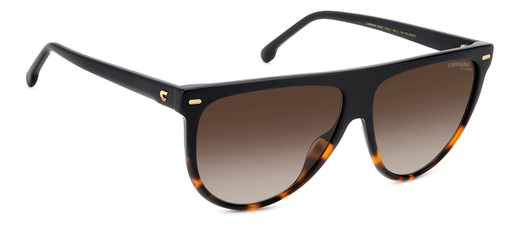 Carrera 3055 S Sunglasses - Polarized UV Protection Sports Sunglasses for Men & Women - Perfect for Running, Cycling, Driving & Outdoor Activities