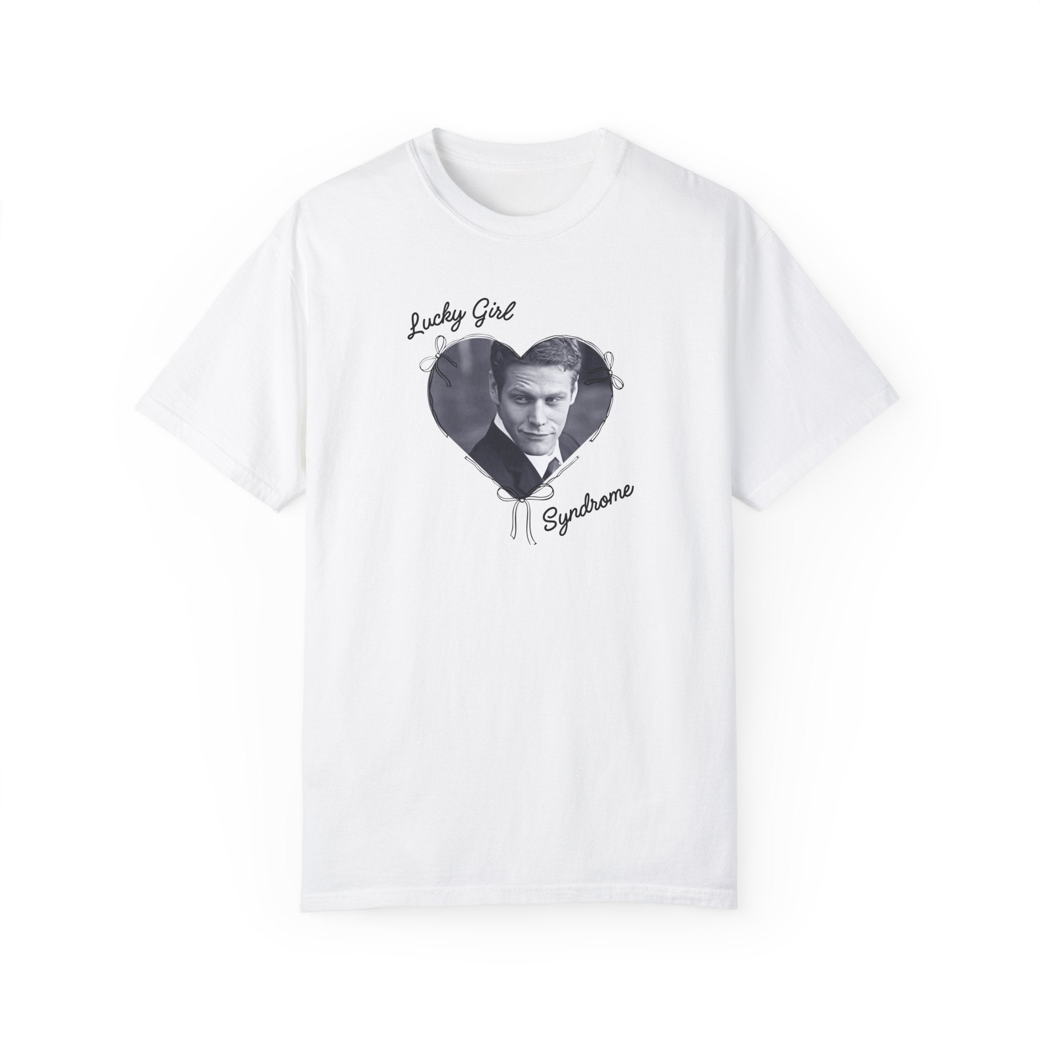 Lucky Girl Syndrome T-Shirt | Trendy Graphic Tee for Women | Positive Affirmation Clothing | Perfect for Daily Wear, Girls Night Out & Confidence Boosting