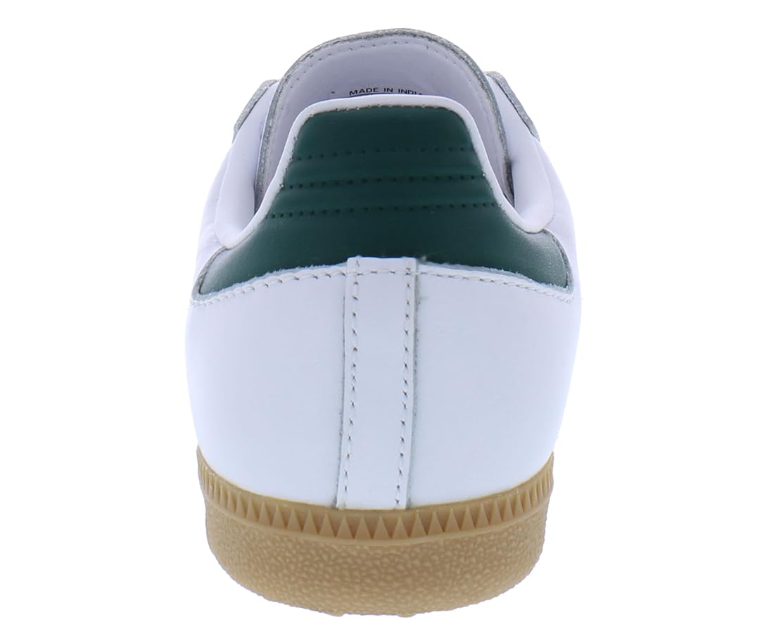 adidas Samba OG Men's Sneakers - Classic White & Black Low-Top Leather Shoes for Casual Wear, Street Style & Everyday Comfort