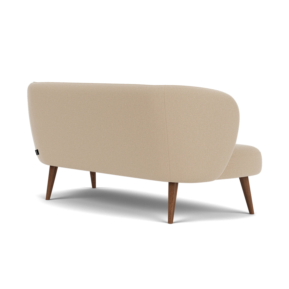 Kathleen Fabric 2 Seater Sofa - Modern Living Room Furniture for Small Spaces | Perfect for Apartments, Condos & Cozy Homes