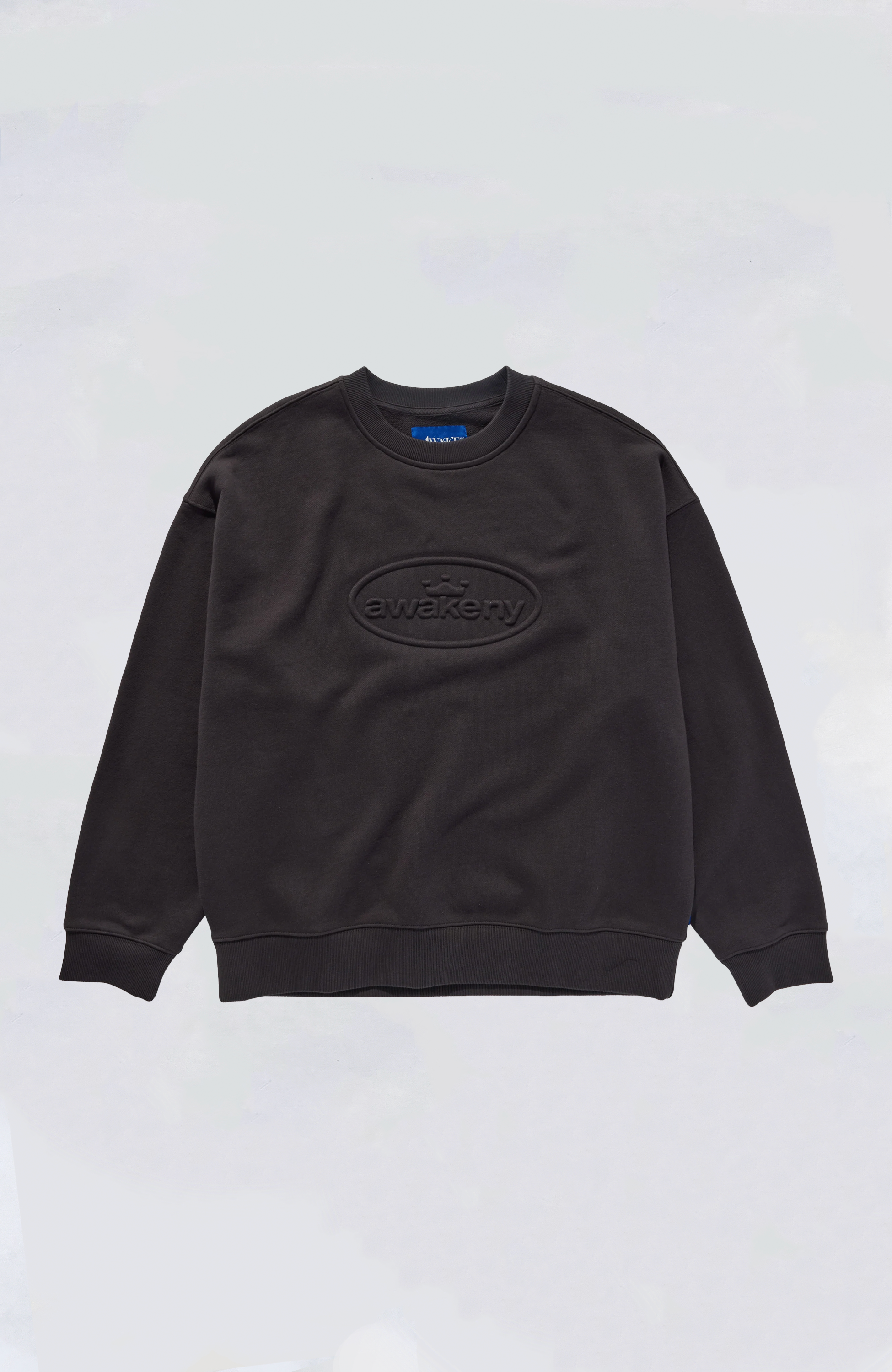 Awake NY Debossed Logo Crewneck Sweatshirt - Stylish & Comfortable for Casual Wear, Streetwear, and Everyday Outfits