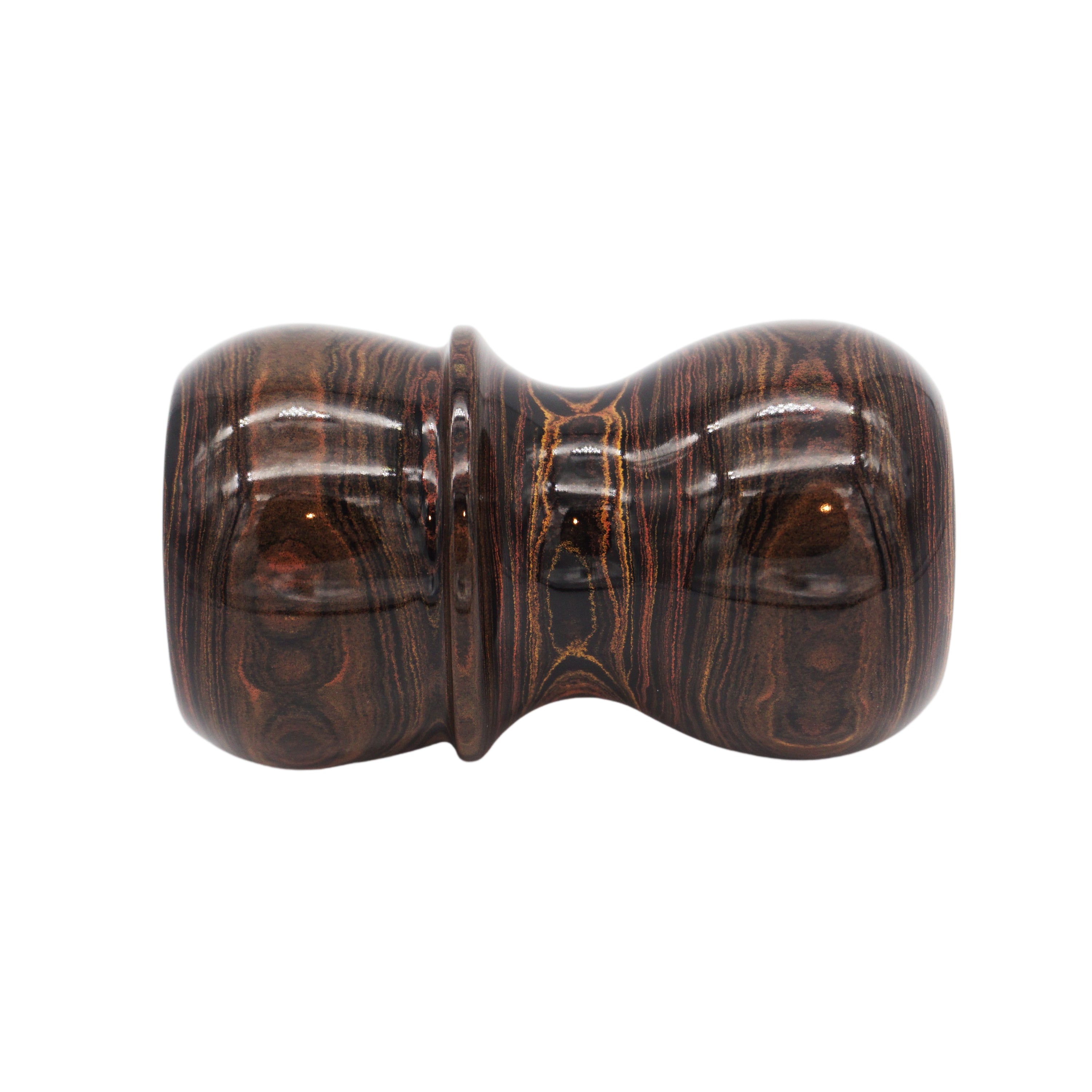 Premium Honey Ebonite Handcrafted Shaving Brush Handle - Fits 24mm & 26mm Knots - Perfect for Wet Shaving & Grooming Gifts for Men