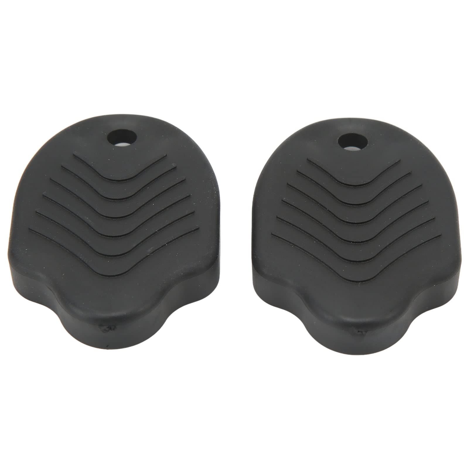 VBESTLIFE Rubber Bike Shoe Cleats Protective Cover for Mountain Bike - 1 Pair Cycling Cleats Cover, Black | Durable & Waterproof for Road & MTB Cycling, Commuting & Training