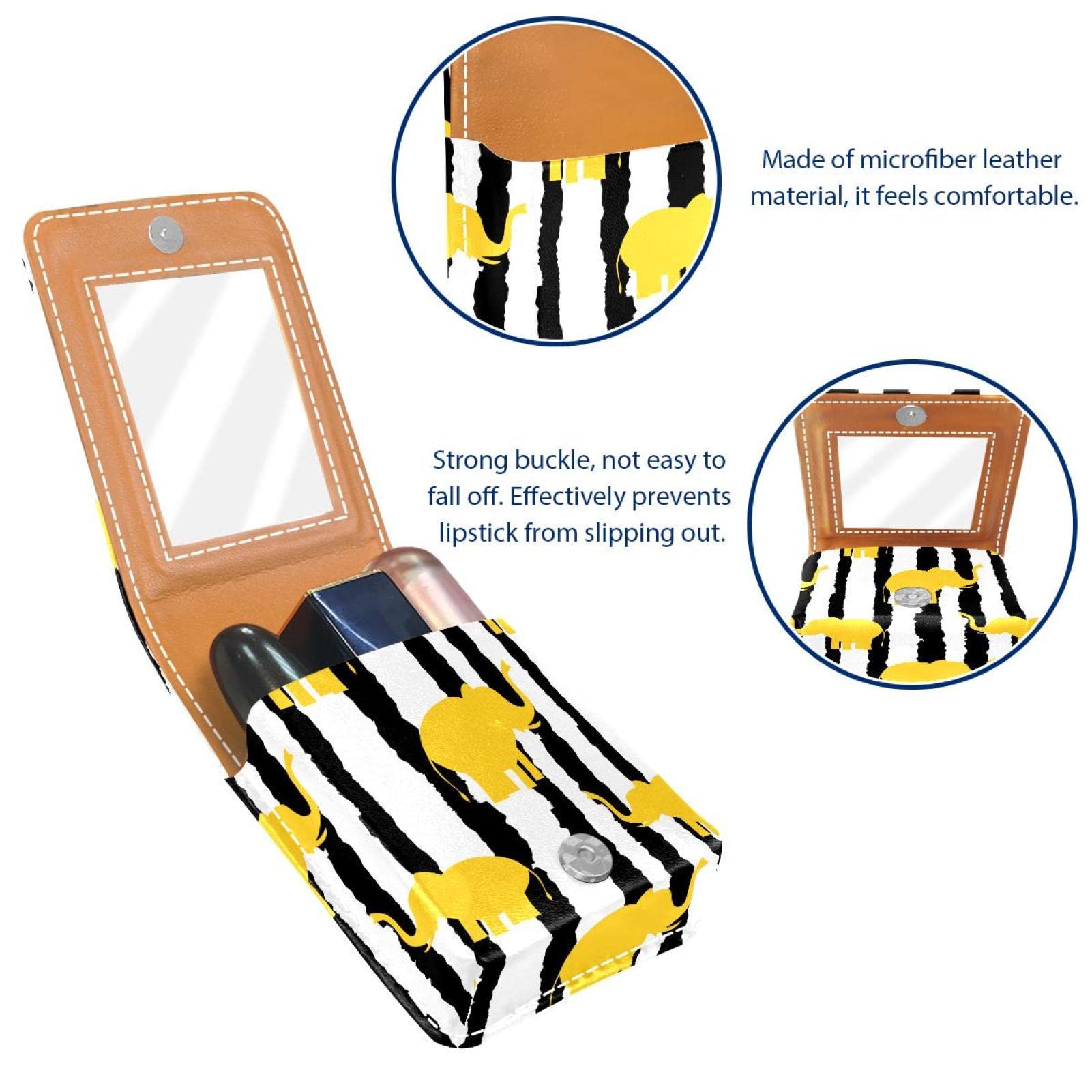 Personalized Lipstick Case - Portable Makeup Organizer for Travel & Daily Use