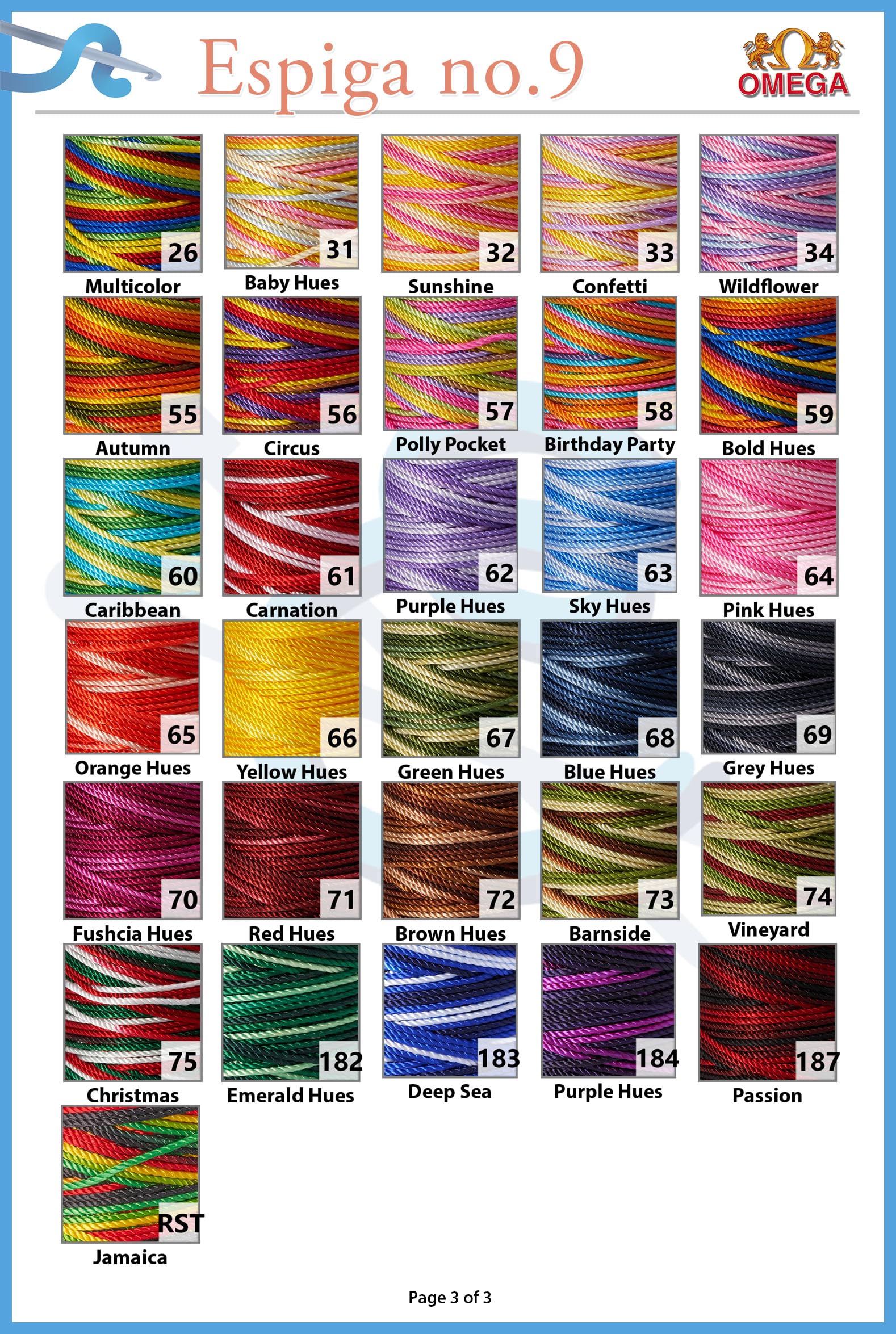 Espiga No. 9 100% Nylon Omega String Cord for Knitting and Crochet - 78 Yards Lilac Yarn for DIY Crafts, Jewelry Making & Macrame Projects