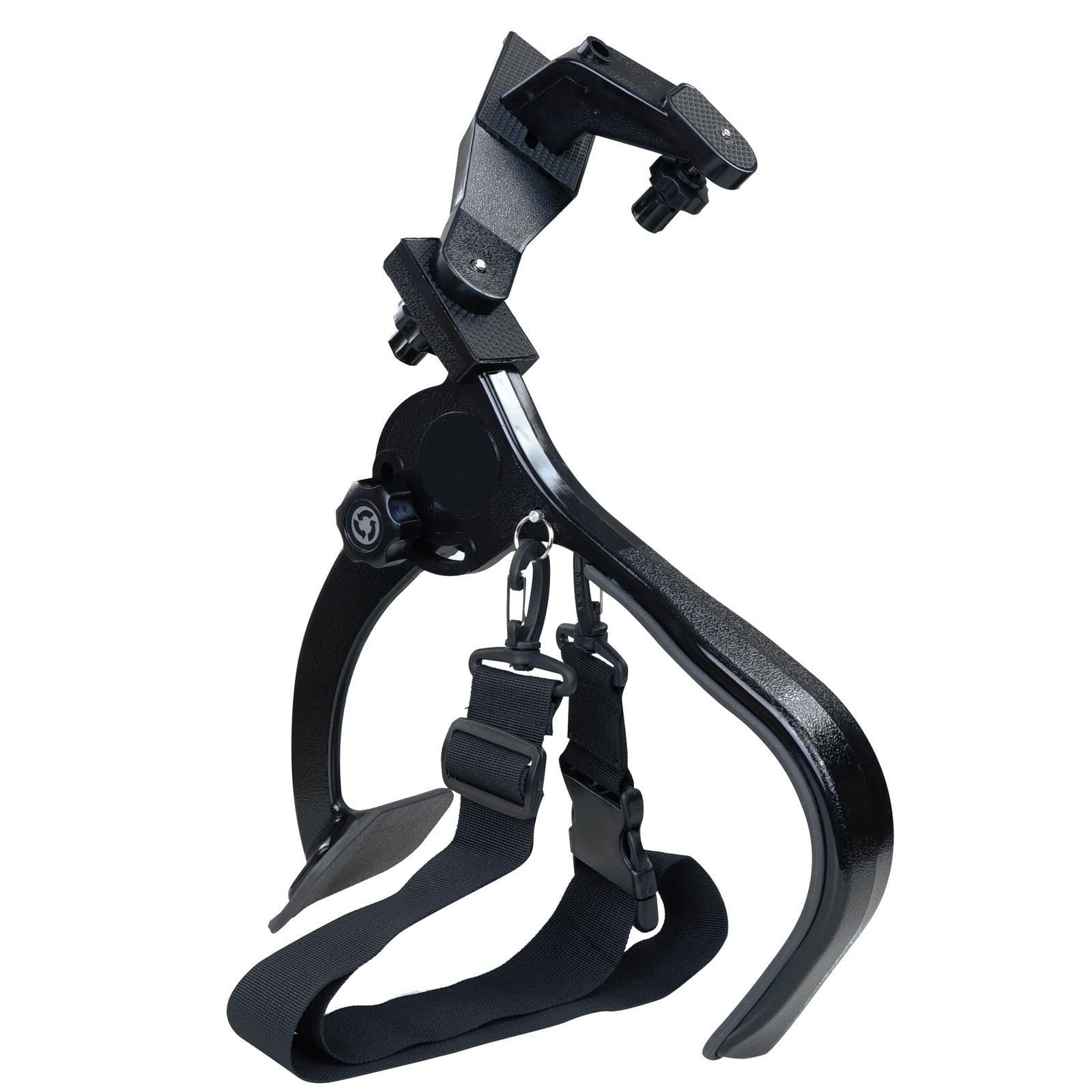 CLYZ Hands-Free Shoulder Mount Stabilizer Support Pad for DSLR Camera, HD Camcorder, DV - Perfect for Vlogging, Filmmaking & Professional Video Shooting