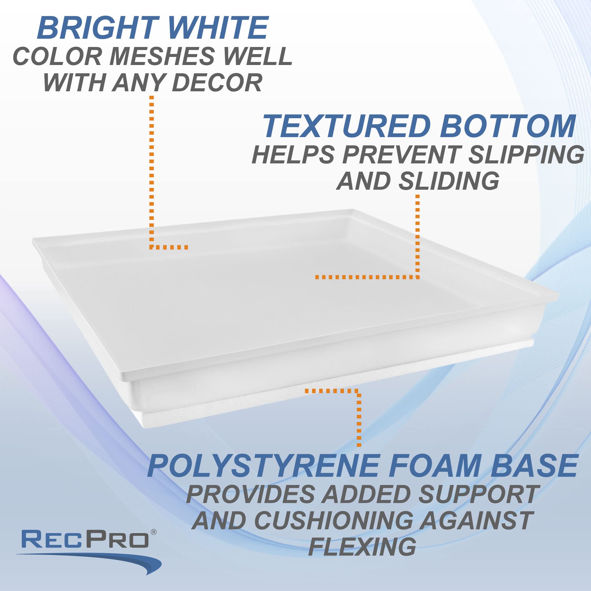 RecPro RV Shower Pan 27x24x4 Inches - White Corner Drain Shower Base for Campers & Motorhomes | Durable Fiberglass RV Shower Floor Replacement | Perfect for RV Bathroom Renovations & Upgrades