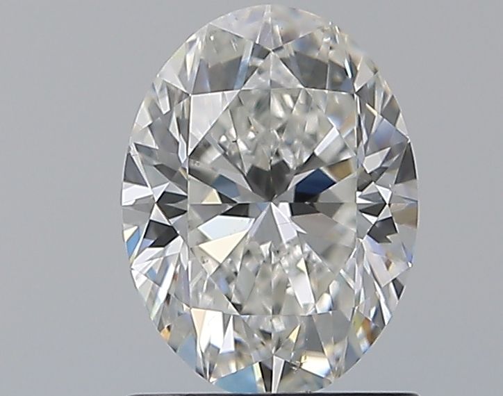 1.2 Carat G SI2 Oval Cut Diamond Ring for Engagement & Wedding - Elegant Solitaire Jewelry for Women