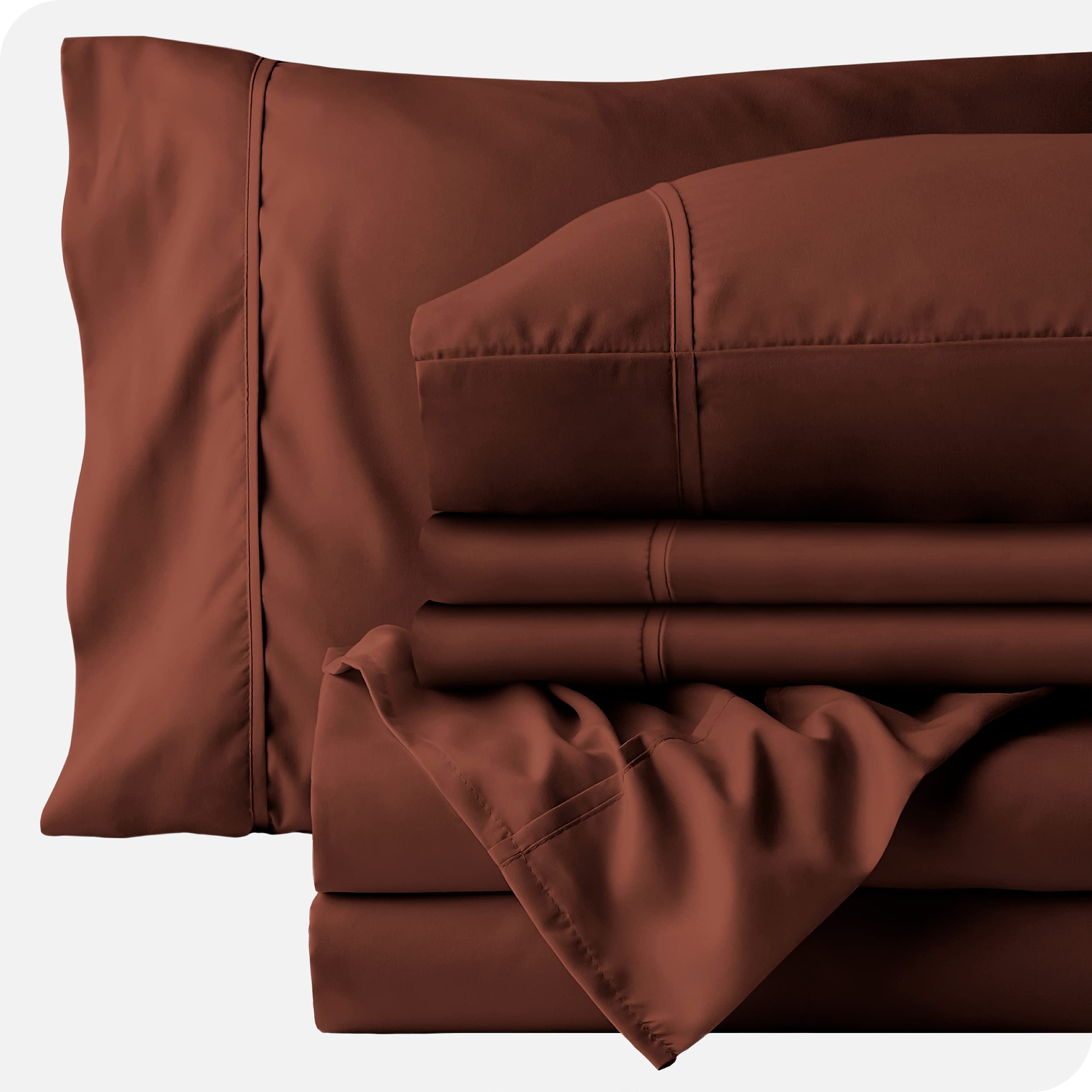 Premium 6-Piece Full Sheet Set for Adjustable Beds - 18 Inch Deep Pocket Fitted Sheets, Soft & Breathable Bedding - Perfect for Guest Rooms, Dorms & Luxury Hotels
