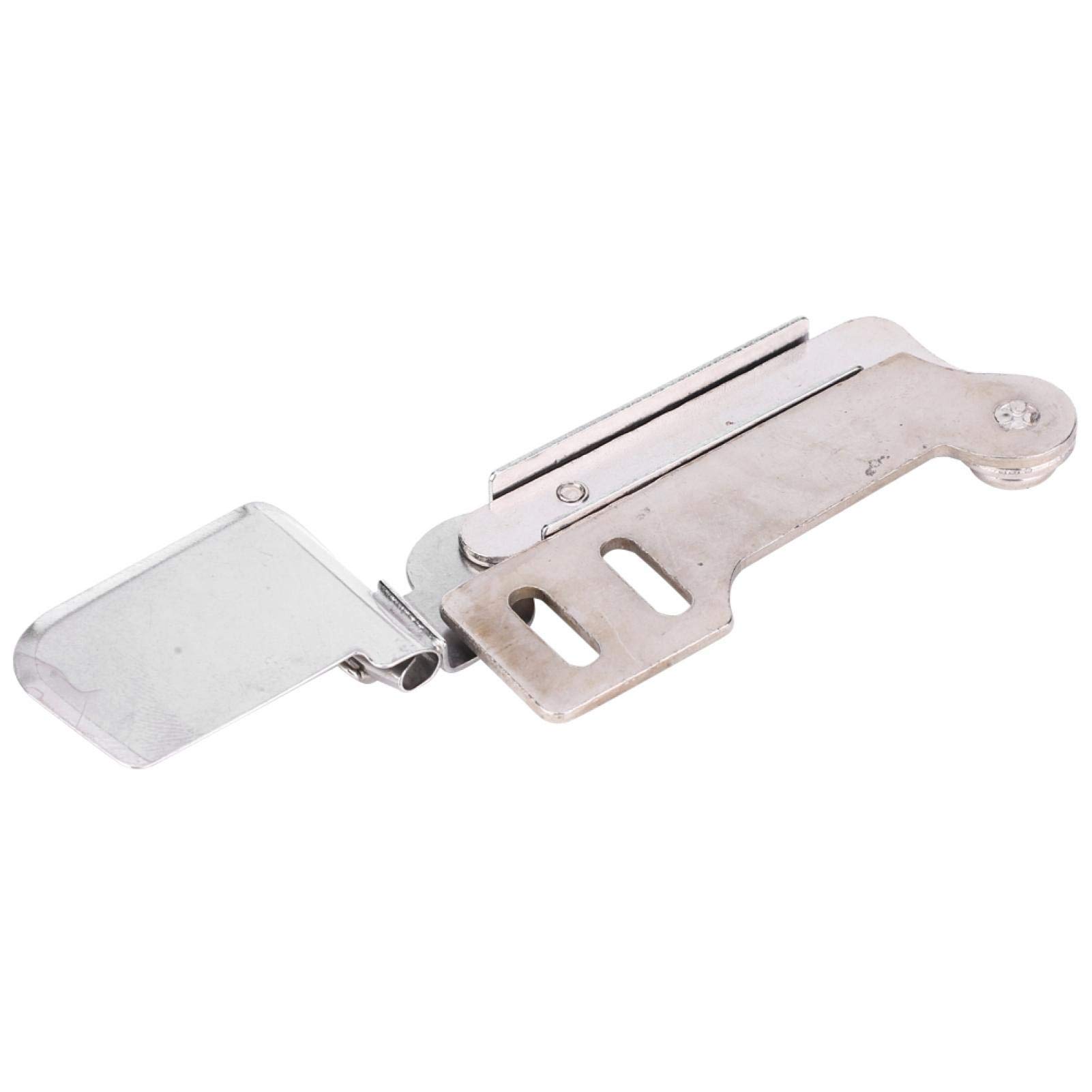 Premium Metal Sewing Machine Folder Attachment - Heavy Duty Sewing Machine Parts for Professional Tailoring & DIY Projects - Perfect for Home Curtains, Quilting & Fabric Crafts (3/16 Inch) - Ideal for Dressmaking, Upholstery & Home Decor Sewing Projects