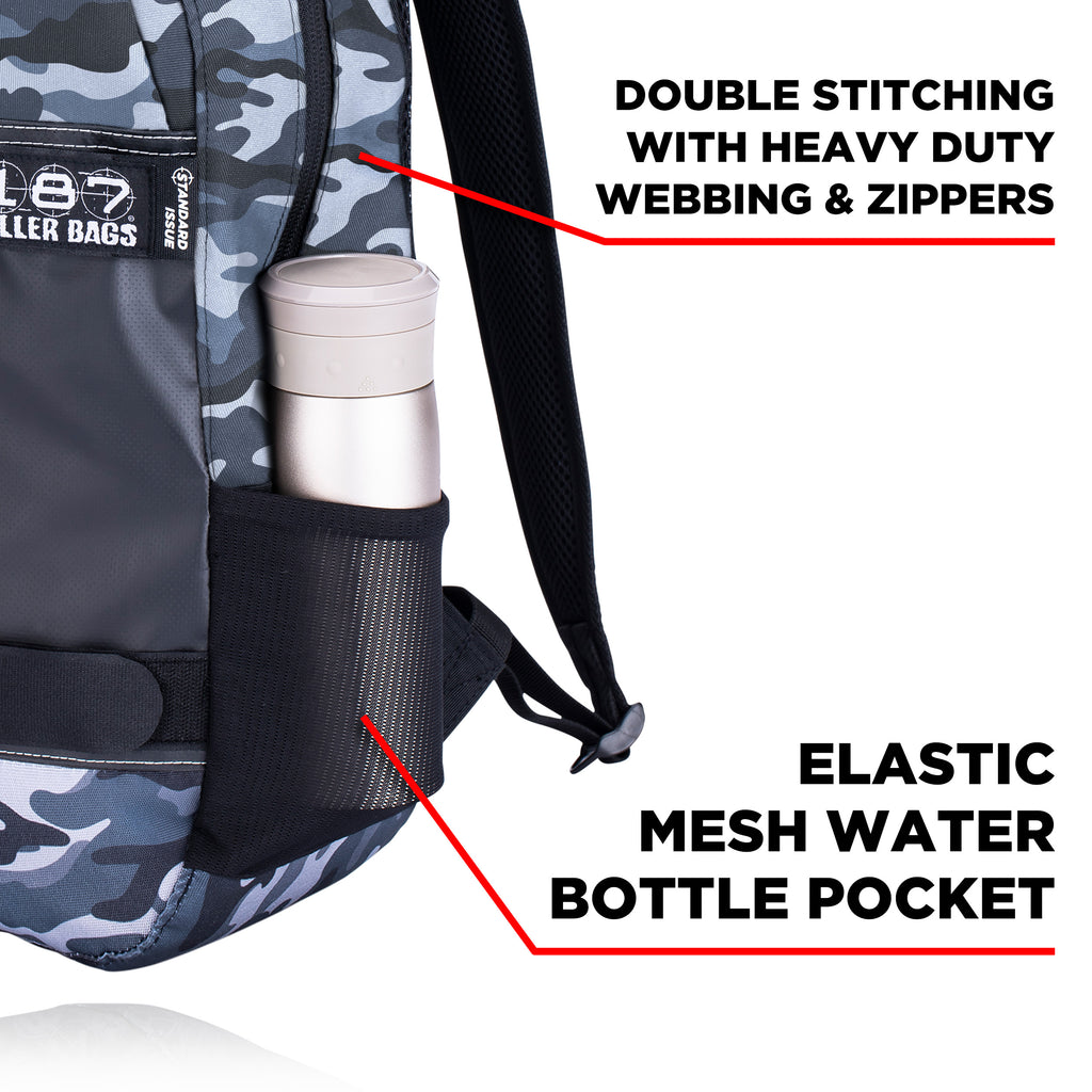 187 Killer Backpack Camo - Tactical Military Style Backpack for Outdoor Adventures, Hiking & Travel | Durable & Waterproof