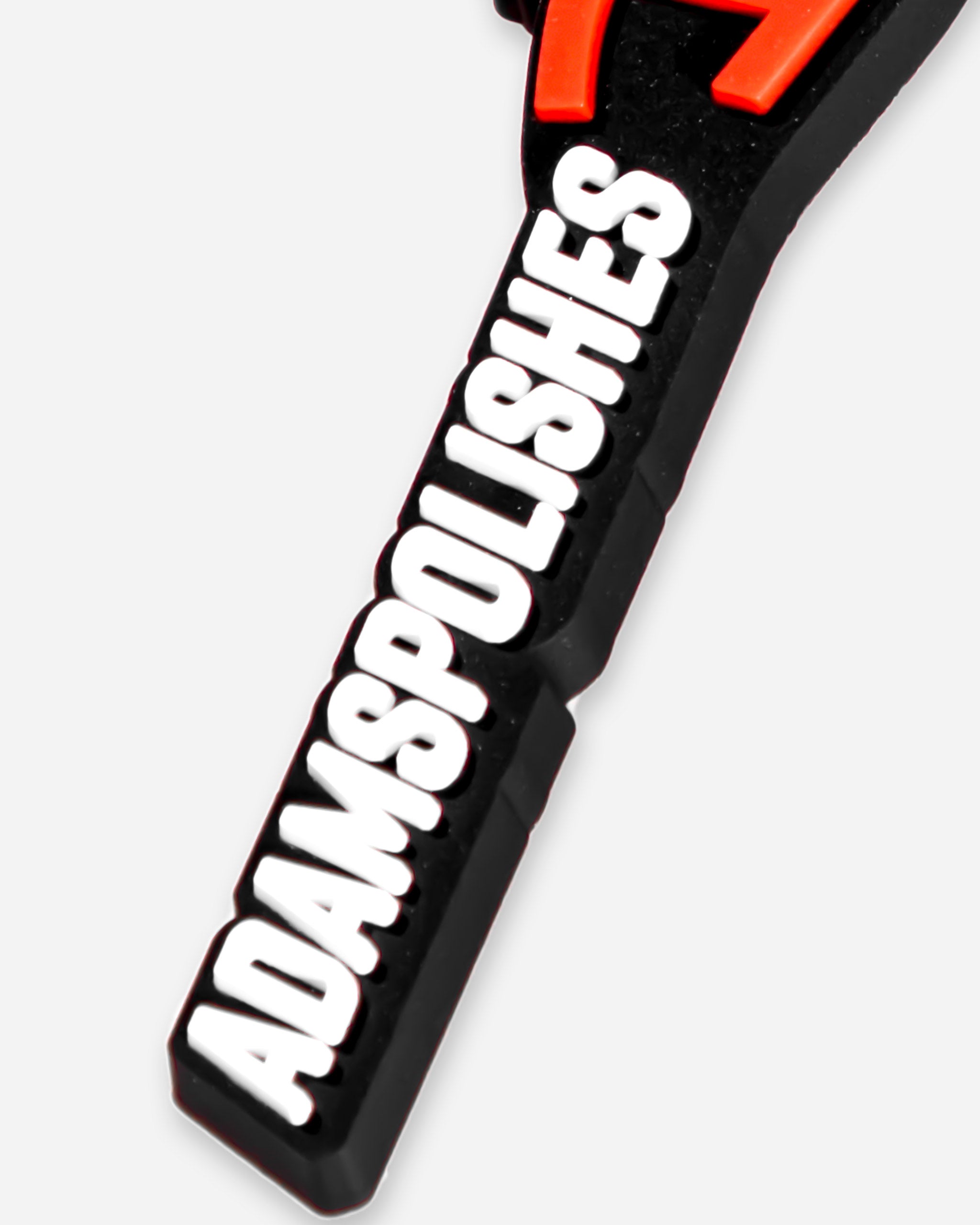 Adam's Rubber Keychain - Durable, Customizable, and Waterproof - Perfect for Keys, Backpacks, and Gifts