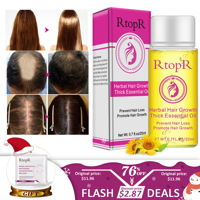 Fast Powerful Hair Growth Essential Oil Treatment - 20ml Liquid for Preventing Hair Loss & Stimulating Growth | Natural Hair Care Solution for Thinning Hair & Scalp Health | Perfect for Daily Use & Hair Regrowth Routine