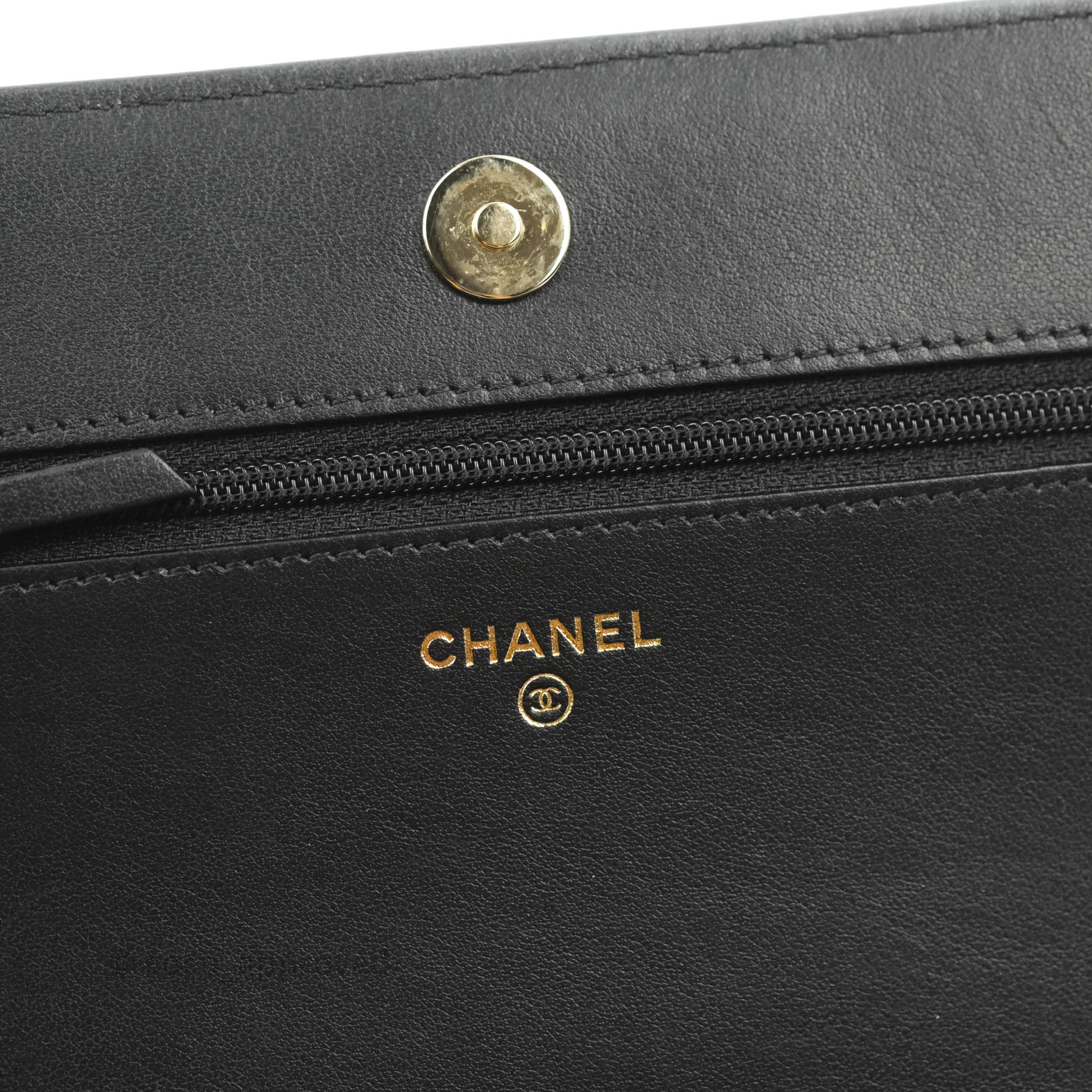 Chanel Chevron Boy Wallet On Chain Black Caviar Gold Hardware - Luxury Crossbody Bag for Women, Perfect for Evening Out & Special Occasions